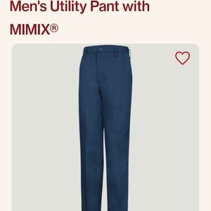 Black men's utility pants with mimix size 40 waist and 32 length